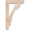 Ekena Millwork Merced Craftsman Smooth Bracket w/ Offset Brace, Douglas Fir, 5 1/2"W x 20"D x 32"H BKT0604X20X32MRC04SDF - alternate 2